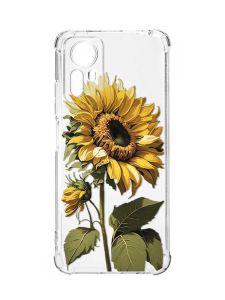 Чохол з потовщеними кутами на Xiaomi Redmi Note 12S :: Соняшник (принт 274)