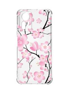 Чохол з потовщеними кутами на Xiaomi Redmi Note 12S :: Квітуча сакура (принт 282)