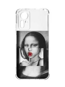 Чохол з потовщеними кутами на Xiaomi Redmi Note 12S :: Сучасна Мона Ліза (принт 351)