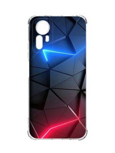 Чохол з потовщеними кутами на Xiaomi Redmi Note 12S :: Рельєфний фон (принт 36)