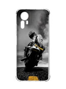 Чохол з потовщеними кутами на Xiaomi Redmi Note 12S :: Мото (принт 69)