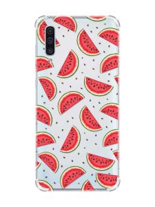 Чохол з потовщеними кутами на Samsung Galaxy А50 (2019) А505 :: Кавуновий фон (принт 344)