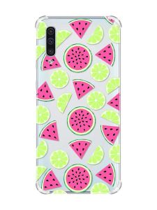 Чохол з потовщеними кутами на Samsung Galaxy А50 (2019) А505 :: Кавуни и лайм (принт 345)
