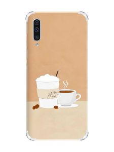 Чохол з потовщеними кутами на Samsung Galaxy А50 (2019) А505 :: Кава (принт 108)