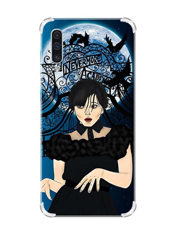 Чохол з потовщеними кутами на Samsung Galaxy А50 (2019) А505 :: Танець. Венздей (принт 212)