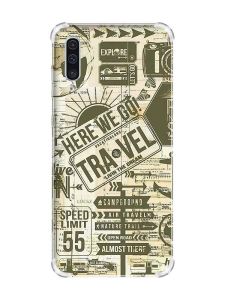 Чохол з потовщеними кутами на Samsung Galaxy А50 (2019) А505 :: Мандри (принт 324)