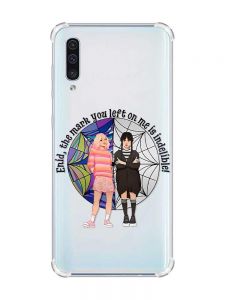 Чохол з потовщеними кутами на Samsung Galaxy А50 (2019) А505 :: Дівчата з Венздей (принт 211)