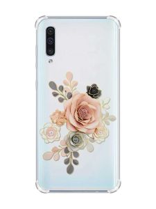 Чохол з потовщеними кутами на Samsung Galaxy А50 (2019) А505 :: Троянди (принт 275)