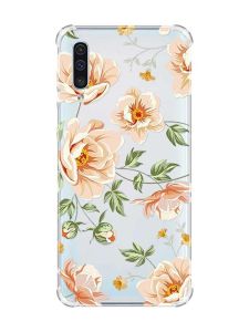 Чохол з потовщеними кутами на Samsung Galaxy А50 (2019) А505 :: Квіти пастельні (принт 277)