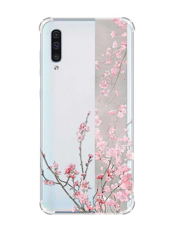 Чохол з потовщеними кутами на Samsung Galaxy А50 (2019) А505 :: Сакура у цвіті (принт 286)