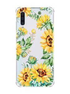 Чохол з потовщеними кутами на Samsung Galaxy А50 (2019) А505 :: Соняхи (принт 288)