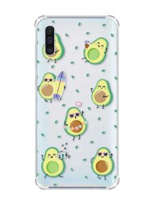 Чохол з потовщеними кутами на Samsung Galaxy А50 (2019) А505 :: Авокадо на відпочинку (принт 302)