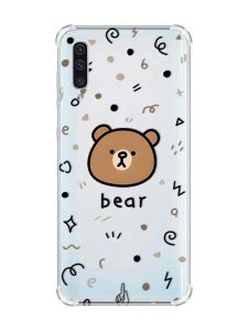 Чохол з потовщеними кутами на Samsung Galaxy А50 (2019) А505 :: Ведмедик (принт 76)