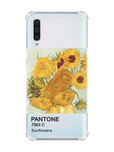 Чохол з потовщеними кутами на Samsung Galaxy А50 (2019) А505 :: Соняхи (принт 81)