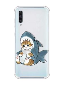 Чохол з потовщеними кутами на Samsung Galaxy А50 (2019) А505 :: Кошеня (принт 120)