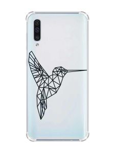 Чохол з потовщеними кутами на Samsung Galaxy А50 (2019) А505 :: Колібрі (принт 122)