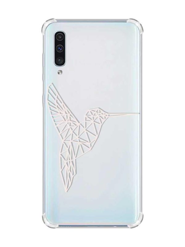Чохол з потовщеними кутами на Samsung Galaxy А50 (2019) А505 :: Колібрі (принт 123)