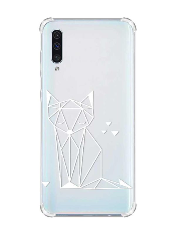 Чохол з потовщеними кутами на Samsung Galaxy А50 (2019) А505 :: Лисиця (принт 127)
