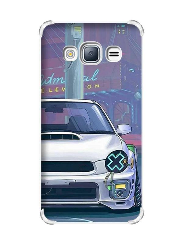 Чохол з потовщеними кутами на Samsung Galaxy J3(2016) J310 :: Авто аніме (принт 239)