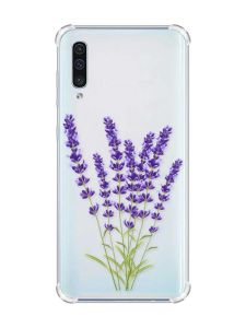 Чохол з потовщеними кутами на Samsung Galaxy А50 (2019) А505 :: Лаванда (принт 28)