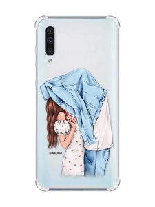 Чохол з потовщеними кутами на Samsung Galaxy А50 (2019) А505 :: Поцілунок (принт 33)