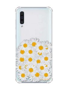 Чохол з потовщеними кутами на Samsung Galaxy А50 (2019) А505 :: Букет ромашок (принт 40)