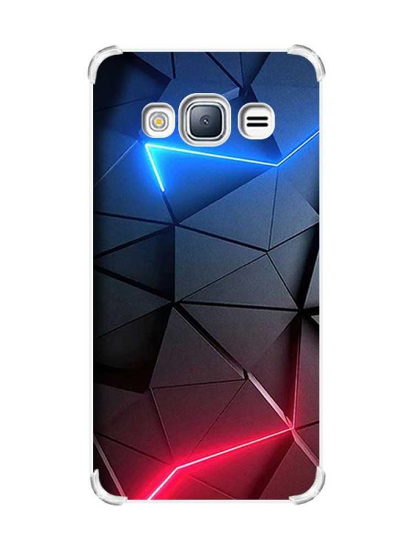 Чохол з потовщеними кутами на Samsung Galaxy J3(2016) J310 :: Рельєфний фон (принт 36)