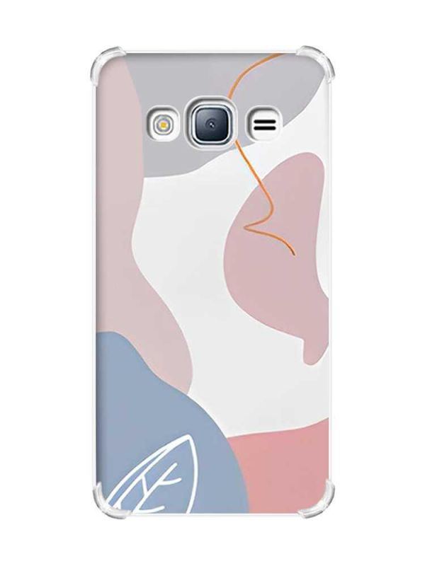Чохол з потовщеними кутами на Samsung Galaxy J3(2016) J310 :: Кольоровий фон (принт 61)