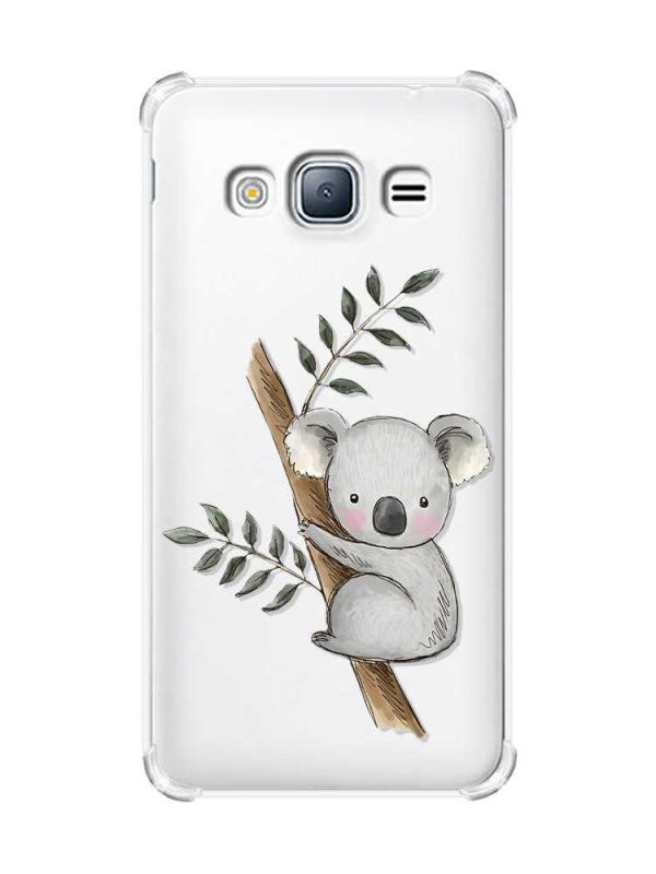 Чохол з потовщеними кутами на Samsung Galaxy J3(2016) J310 :: Коала (принт 132)