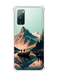 Чохол з потовщеними кутами на Samsung Galaxy S20 FE :: Човен. Пейзаж (принт 246)