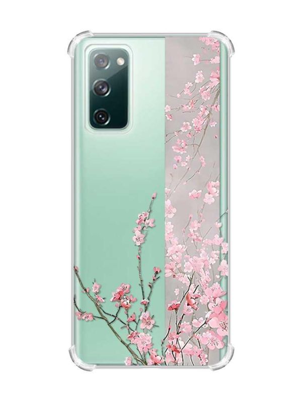 Чохол з потовщеними кутами на Samsung Galaxy S20 FE :: Сакура у цвіті (принт 286)