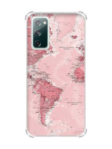 Чохол з потовщеними кутами на Samsung Galaxy S20 FE :: Карта. Подорожі (принт 319)