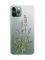 Прозорий чохол на iPhone 12 / 12 Pro :: Гілочки лаванди (принт 266)