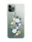 Прозорий чохол на iPhone 12 / 12 Pro :: Квіти. Акварель (принт 271)