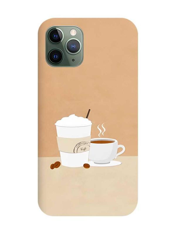 Чохол на iPhone 12 / 12 Pro :: Кава (принт 108)