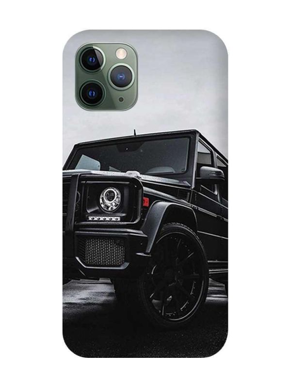 Чохол на iPhone 12 / 12 Pro :: Авто чорне (принт 234)