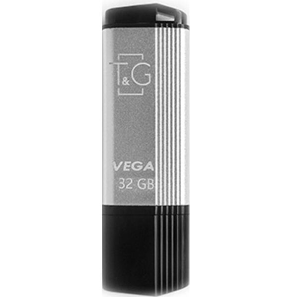 Флеш-накопичувач USB Flash 32GB T&G Vega Silver