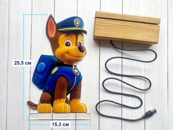 Нічник для дітей "Гонщик" (регулювання з дистанційного пульта)