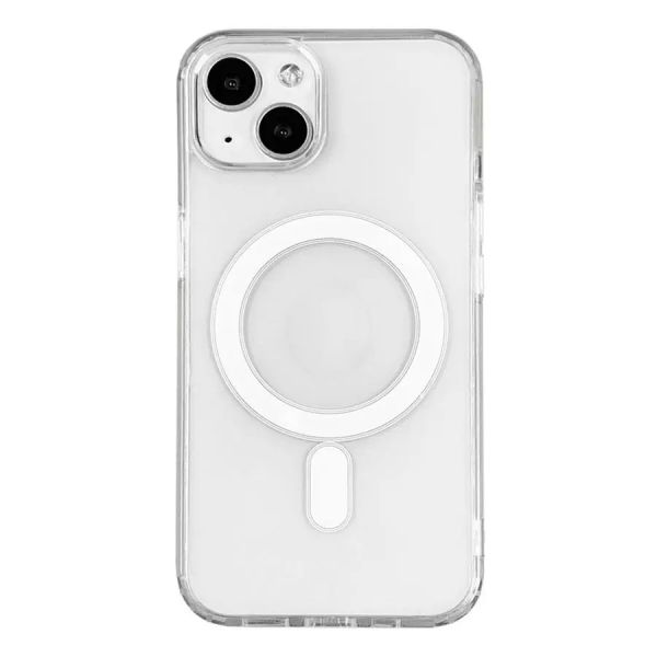 Магнітний чохол на iPhone 15 Plus із підтримкою бездротового заряджання MagSafe