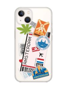 Магнітний чохол на iPhone 15 Plus із підтримкою MagSafe :: Подорожі. Амстердам (принт 327)