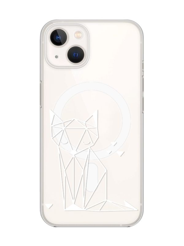 Магнітний чохол на iPhone 15 Plus із підтримкою MagSafe :: Лисиця (принт 127)