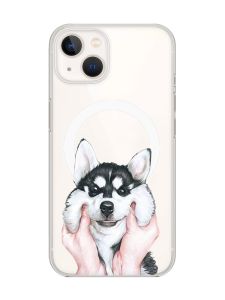 Магнітний чохол на iPhone 15 Plus із підтримкою MagSafe :: Мордочка (принт 121)