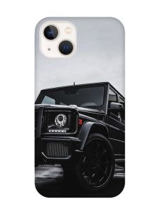 Магнітний чохол на iPhone 15 Plus із підтримкою MagSafe :: Авто чорне (принт 234)