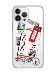 Магнітний чохол на iPhone 15 Pro із підтримкою MagSafe :: Подорожі. Лондон (принт 326)