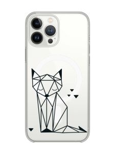 Магнітний чохол на iPhone 15 Pro із підтримкою MagSafe :: Лисиця (принт 126)