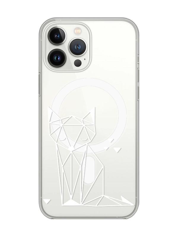 Магнітний чохол на iPhone 15 Pro Max із підтримкою MagSafe :: Лисиця (принт 127)