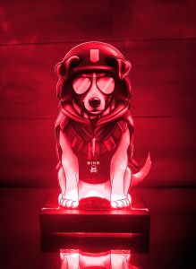 Дитячий нічник з налаштуваннями світла :: Пес Патрон