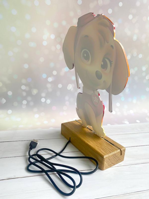 Переносний дитячий нічничок Скай з USB розйомом