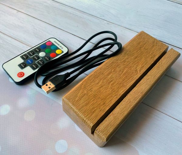 Переносний дитячий нічничок Еплджек з USB роз'ємом