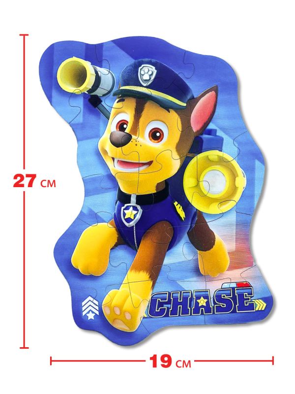 Пазли Щенячий патруль PAW Patrol (4 картинки Маршал, Скай, Кріпиш, Чейз)